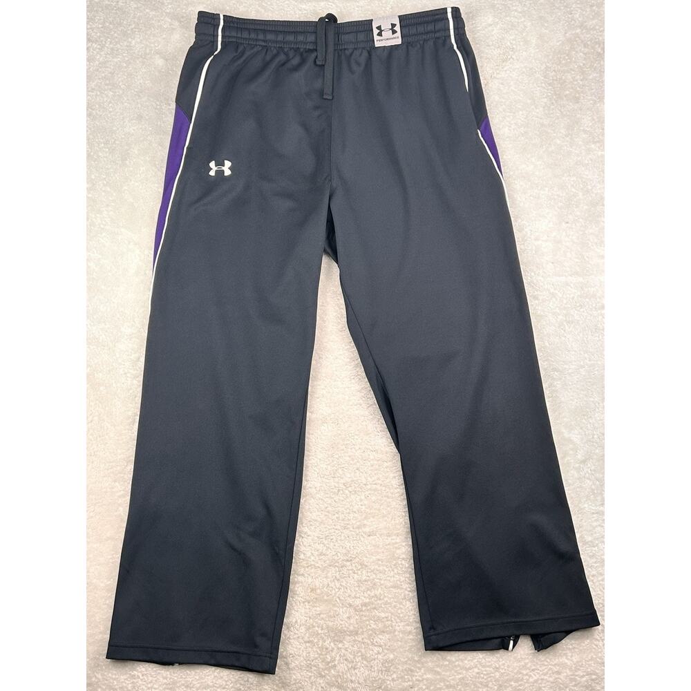 Under Amour Rival Pants Men's Sz XL Black Loose Protect This House Sweatpants